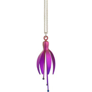 Ti2 Titanium Woodland Fuchsia Pendant - Pink